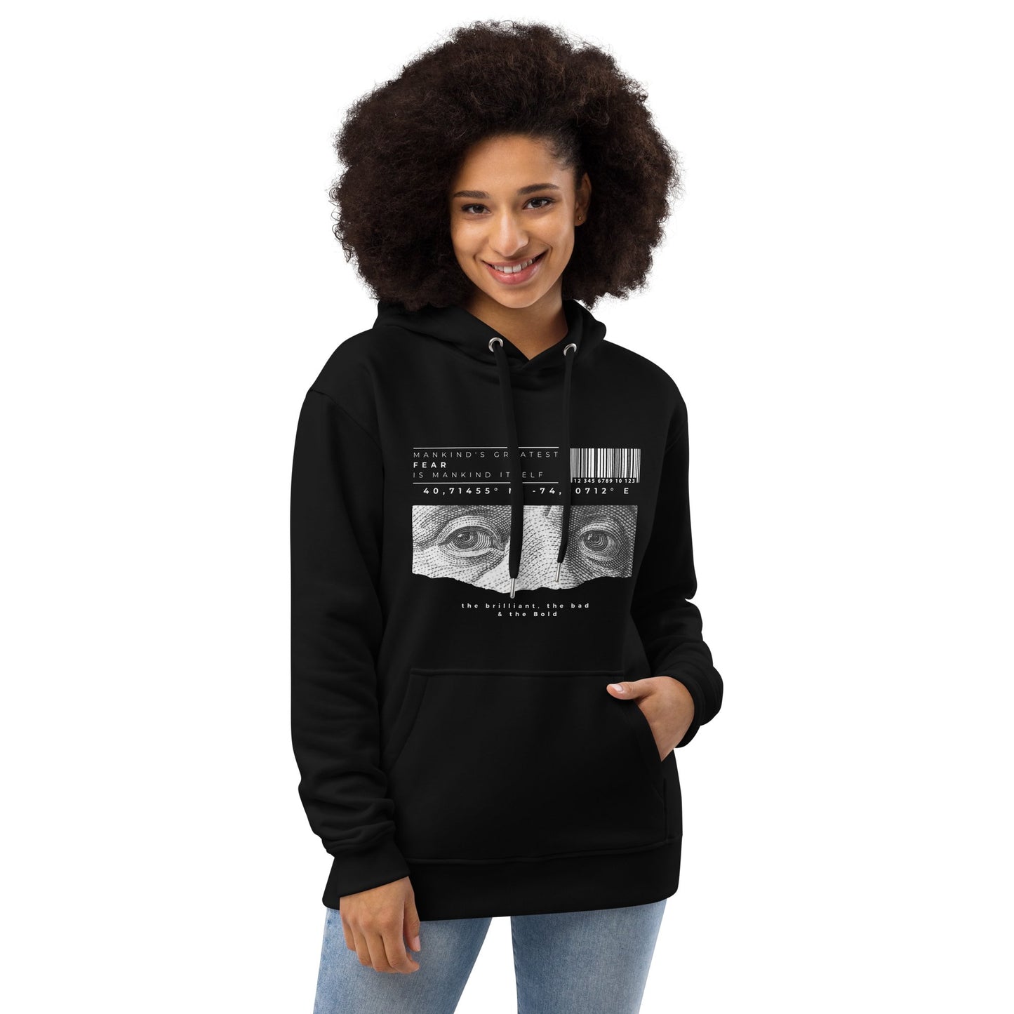 3BWear Fear Mankind eco Hoodie - 3BWear